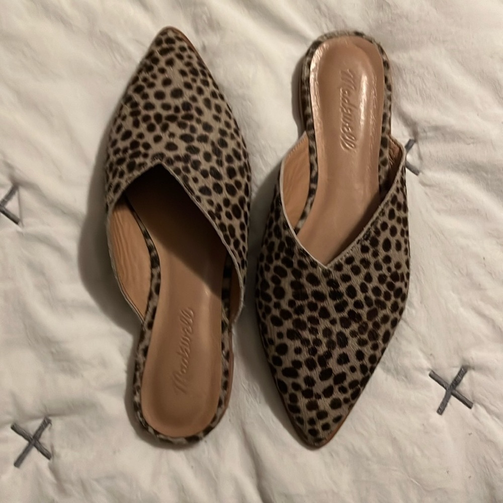 Madwell | Leopard | Haircalf | Mules | 7.5